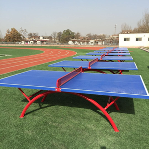 <span class=keywords><strong>Table</strong></span> de tennis de <span class=keywords><strong>table</strong></span> d'extérieur toutes saisons avec structure en acier inoxydable, pieds arqués et rebond de balle uniforme, <span class=keywords><strong>table</strong></span> SMC - Product Image 6