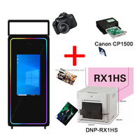 70 inç 40 inç toptan Fotomaton Selfie Photobooth makinesi sihirli Photomaton parti fotoğraf ayna standında satılık