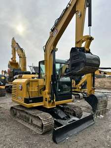 Mini-excavatrice Caterpillar 305.5E2 d'occasion de 5,5 tonnes, modèle 2024, moteur, engrenages et roulements, puissance 36,5 kW, livraison gratuite - Product Image 2