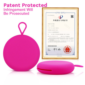 Étui de rangement en silicone réutilisable pour disque menstruel – Vente en gros - Product Image 5