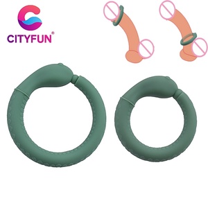 Anillo para Pene CITYFUN con Forma de Ouroboros para Retrasar la Eyaculación Masculina, Anillo para Pene con Bloqueo de Esperma, Juguetes Sexuales de Silicona Líquida para Parejas - Product Image 1