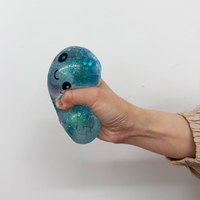 Squishies extensibles en forme de boulette anti-stress, boulette de maltose scintillante avec cuiseur vapeur - Entrepôt USA