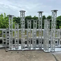Prix usine DJ éclairage de scène Truss affichage 290*290 en alliage d'aluminium lumière Truss Stand Totems Truss pour l'éclairage de scène