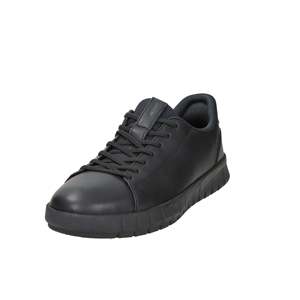 Geox Mocasines de cuero negros para hombre U56MAA 0009B, zapatos cómodos para caminar - Product Image 2