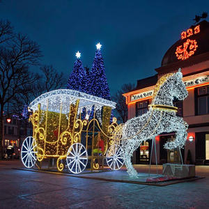 ไฟ LED <span class=keywords><strong>OBBO</strong></span> รูปเรนเดียร์ 3 มิติ พร้อมเอฟเฟกต์กระพริบ สำหรับตกแต่งคริสต์มาสกลางแจ้ง IP65 ขนาด 4.5 เมตร ประหยัดพลังงาน หลายสี - Product Image 5