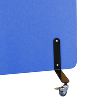 Panneaux acoustiques portables en polyester PET feutre tissu insonorisé enveloppé diviseurs de pièce de séparation de bureau pour les espaces de travail calmes