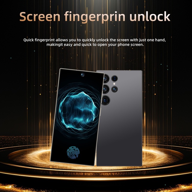 Global Shipping Original S25 Ultra+ 5G LTE CDMA 108MP AMOLED 144Hz 6.6" Big Screen Android 13 Smartphone 12GB+512GB