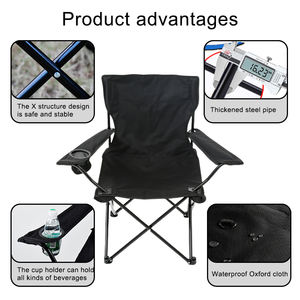 <span class=keywords><strong>เก้าอี้</strong></span>ตกปลาพับได้คุณภาพสูง น้ำหนักเบา สำหรับกิจกรรมกลางแจ้ง ชายหาด สวน <span class=keywords><strong>สนาม</strong></span>หญ้า เด็กๆ ตั้งแคมป์ ขายส่งเฟอร์นิเจอร์กลางแจ้ง - Product Image 4