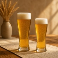 Verres à bière blanche commerciaux en gros – Verres à bière pression durables pour bars sportifs et discothèques
