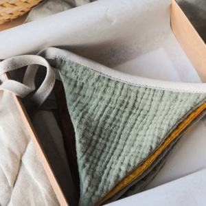 Wholesale Kids Birthday <strong>Bunting</strong> Baby <strong>Nursery</strong> <strong>Bunting</strong> Organic Cotton Muslin <strong>Bunting</strong> - Product Image 2