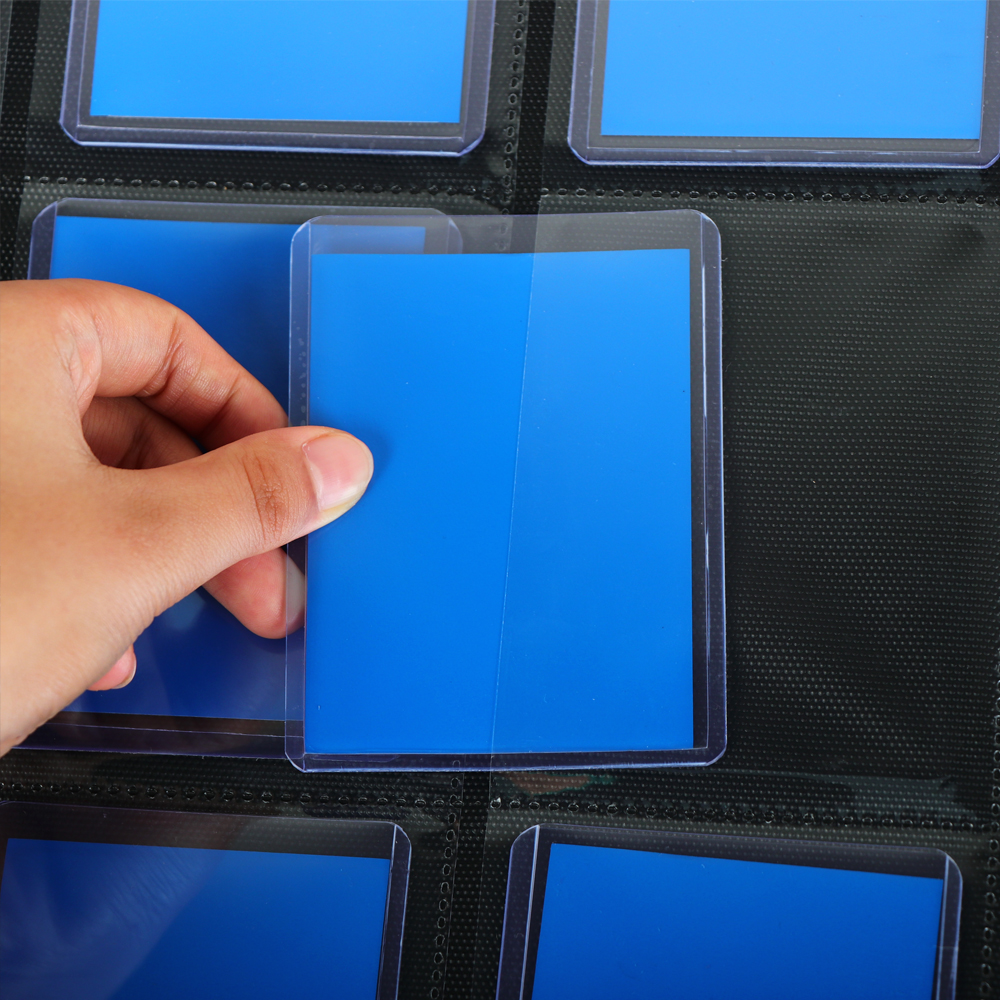 Новейший дизайн, искусственная кожа, молния, торговая карта, лучший погрузчик, Пользовательский логотип deboss, торговая папка для бумаг