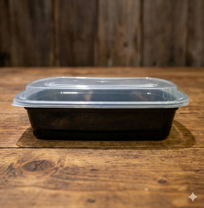 Disposable PP Plastic Food <b>Containers</b> with Airtight Lids, Microwave Safe Meal Prep Lunch Boxes for Food Storage For Sale - Product Image 3