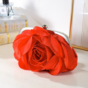 Nouvel Arrivage Sac à Main Floral Élégant Pochette de Mariée Tendance pour Robe de Mariage Design Géométrique Sacs de Soirée de Luxe Vente en Gros - Product Image 3