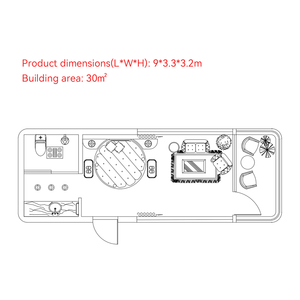 Capsula spaziale casa Mobile esterna per casa e casa Mobile intelligente per casa - Product Image 4