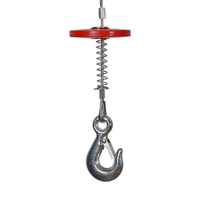 Mini-grue de levage 500 kg, grue à flèche articulée, palan électrique à 360 degrés avec moteur, hauteur de levage 2,2 m, équipement de construction extérieur