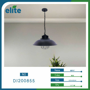 Lampada a sospensione industriale in metallo nero con ombreggiatura a gabbia, moderna lampada da soffitto a sospensione per cucina, sala da pranzo, Bar o caffè - Product Image 3