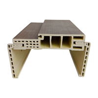 Moldura de architrave WPC moderna resistente a la humedad para apartamentos, hoteles, dormitorios y villas - Bajo mantenimiento requerido