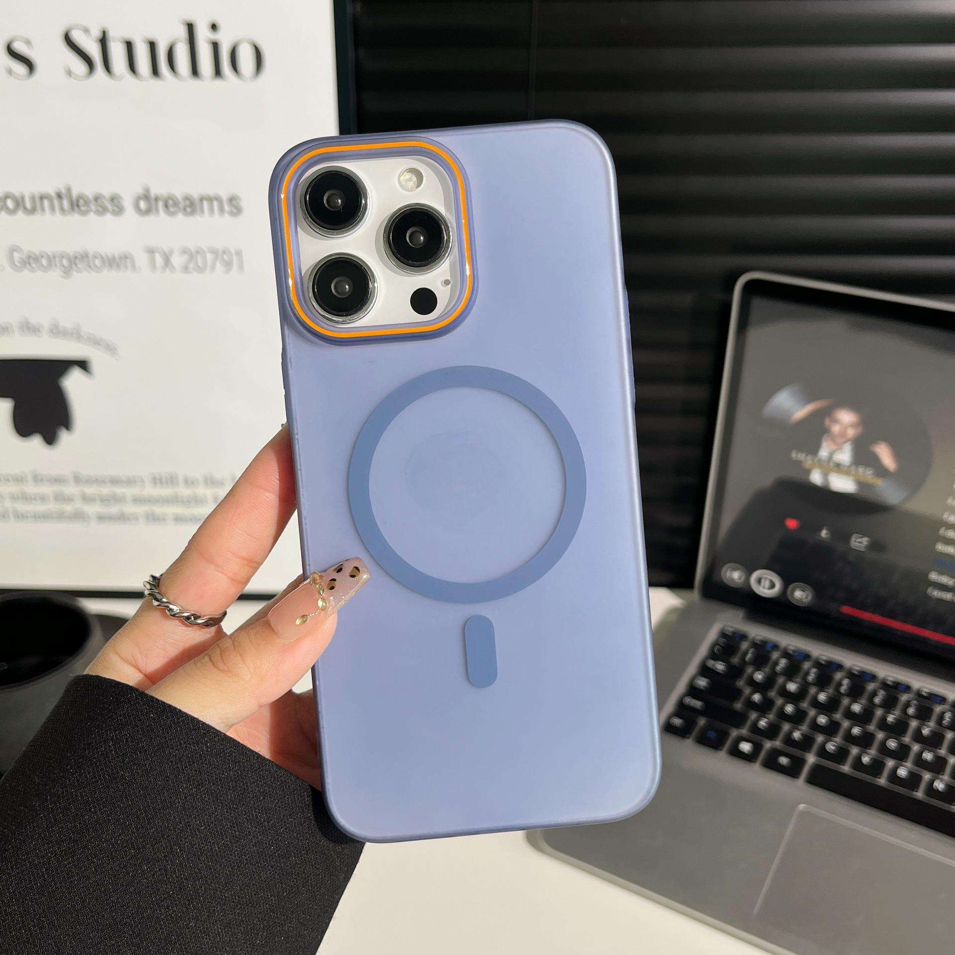 แม่เหล็กเนื้อแมตต์ทรายนุ่ม - สีฟ้าทะเล