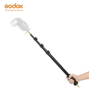 Godox手持式支架灯杆棒AD-S13 55-160厘米1/4外螺纹相机闪光灯