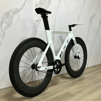 Cadre de vélo de piste en carbone BXT 700C, cadre de vélo à vitesse fixe en fibre de carbone T800, cadre de vélo aérodynamique pour la course sur piste et au velodrome
