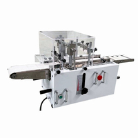 Découpeuse automatique de pâte à biscuits congelés Machine commerciale de trancheuse de coupeur de biscuit de chocolat