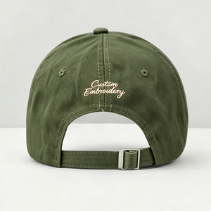 Gorra Plana de Algodón 100% con Logotipo Bordado Personalizado, Diseño Personalizado, Gorra de Béisbol Unisex de Alta Calidad con 6 Paneles y Cierre a Presión - Product Image 5