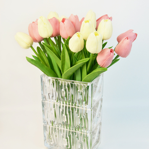 Flores de Tulipán Artificiales de PU Modernas al por Mayor, <span class=keywords><strong>Tulipanes</strong></span> Falsos Realistas al Tacto para Decoración de Bodas, Navidad, Hogar, Hotel, Venta al por Mayor de Fábrica - Product Image 2