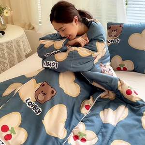 Edredón multifuncional grande de 150x200cm de último diseño con mangas para <span class=keywords><strong>cama</strong></span> de invierno, almohada de trabajo de lectura para persona perezosa para dormir - Product Image 4