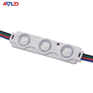 Módulo LED Superbrillante a Prueba de Agua, 12V 5050 RGB, Luz de 3 Leds 160 °   Módulos de Letras Luminosas para Exteriores de 0.72W para Rótulos Comerciales - Product Image 1