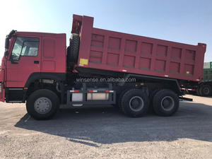 Camion benne basculante d'<span class=keywords><strong>occasion</strong></span> Sinotruck Howo 6x4 371/375 ch 10 roues 40 tonnes à bas prix - Product Image 4