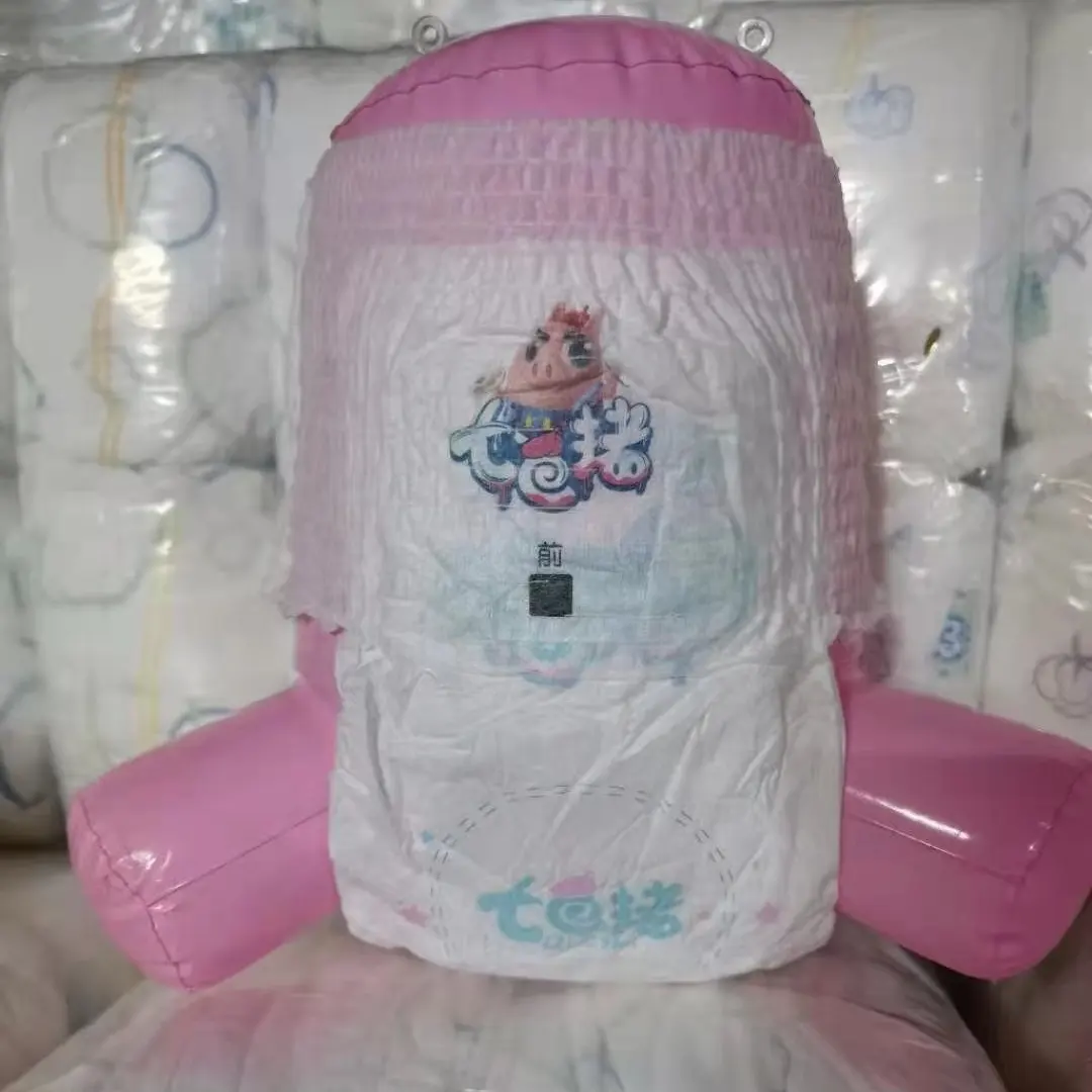 Celana Bayi Sekali Pakai Grade B, Celana Bayi Stok Banyak, Celana Bayi Di Sekat 50Pcs/Tas