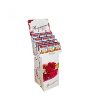 Carton personnalisé de magasin de détail Supports d'affichage de poubelle de carton pour la promotion de point de vente