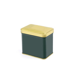 Gevşek çay paketleme için lüks gıda güvenli hava geçirmez özel baskılı Metal teneke çay kutusu - Product Image 5