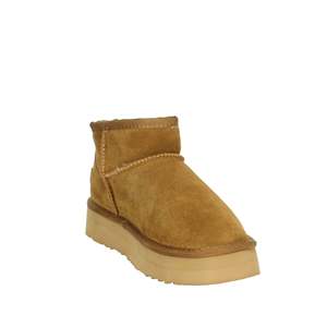 Botines de Mujer con Tacón Bajo K-10261 Color Camel Altura del Tacón 39 - Product Image 5