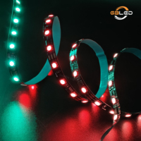 Guirlandes lumineuses intelligentes LED RGBIC adressables pour l'extérieur de Noël, kit complet WS2811 5m 60 LED/m, découpables, synchronisation USB/application et musique
