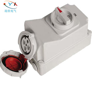 <span class=keywords><strong>Reefer</strong></span> <span class=keywords><strong>Container</strong></span> 4P IP66 กันน้ำ EXTENSION <span class=keywords><strong>SOCKET</strong></span> - Product Image 5