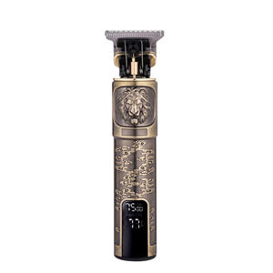 Nouvelle tondeuse à cheveux électrique pour homme, lame tranchante en acier inoxydable, rasoir de précision pour têtes chauves, ciseaux à cheveux métalliques - Product Image 1