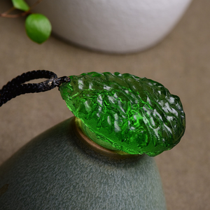 Health Czech Meteorite Green Stone Waterdrop Teardrop Shape <strong>Moldavite</strong> Pendant <strong>Necklace</strong> for Women Men Anniversary - Product Image 4