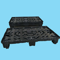 Paleta de Plástico Apilable de 1.2*1m con 9 Patas, Resistente, para Logística, Personalizable