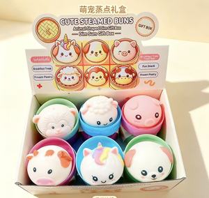 Nuevos Juguetes Antiestrés de Peluche con Forma de Animales, 6 Estilos, Súper Suaves y de Levantamiento Lento, Gadgets para Aliviar el Estrés - Product Image 5