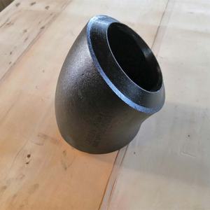 45 מעלות sch 160 dn 50 פחמן פלדה מרפק - Product Image 2