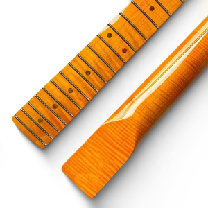Mástil de Guitarra Vintage TL de 22 Trastes en Oferta, Mástil de Guitarra de Arce Flameado para Piezas de Guitarra - Product Image 6