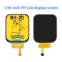 Modul Display layar LCD TFT SPI RGB 1.95 inci tipe transmitsif 240x282 matriks aktif resolusi TFT 282x240 LCD 2 inci