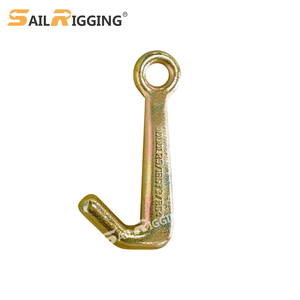 5/16 ''Giao thông vận tải chuỗi lớp 70 Tow Chain với 8'' giả mạo <span class=keywords><strong>J</strong></span> móc và TJ cụm móc lấy móc - Product Image 2