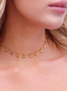 قلادة قلادة ساحرة ذهبية عيار 14 قيراط من الفضة الإسترلينية - Product Image 2