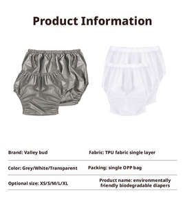 <span class=keywords><strong>Pañal</strong></span> de Tela Lavable para Adultos, Tejido Impermeable de TPU, Ropa Interior Exterior a Prueba de Fugas para Adultos, Pantalones de Incontinencia Ultra Absorbentes - Product Image 4