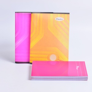 Directo de fábrica Simple transparente PP cuaderno estudiante educación línea francesa cuaderno impermeable duradero portátil - Product Image 3