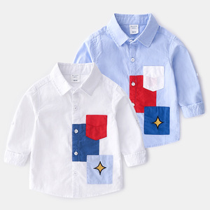 Service d'expédition porte-à-porte Chine-Royaume-Uni : Chemise en coton pour garçon avec pyjama, production Mexique - Product Image 1