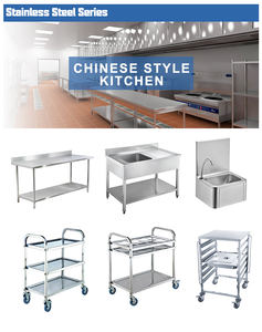 Equipo de cocina comercial de alta resistencia Grace, equipo de catering para comida de restaurante, cocina comercial de fabricación de acero - Product Image 4