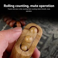 Compteur numérique électronique avec boussole, jouet de doigt à pompon, outil de relaxation et de décompression à réinitialisation manuelle, affichage LCD